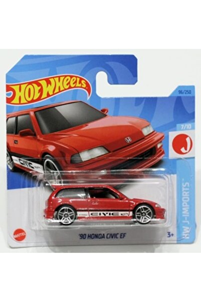 HOT WHEELS Tekli Arabalar 90 Honda Civic Ef HKJ16-M521