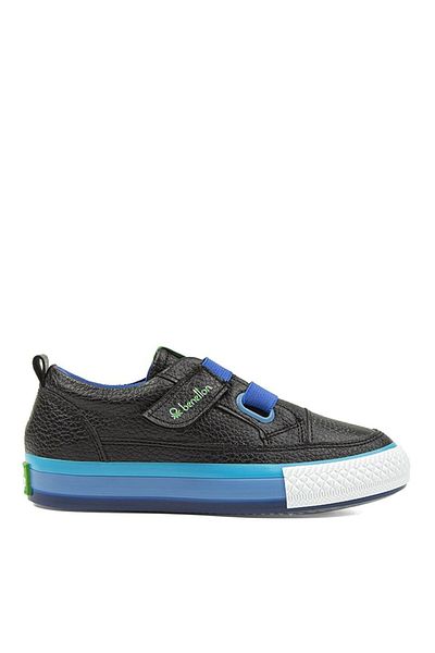 Benetton Black - Blue Baby Sneakers BN-30445