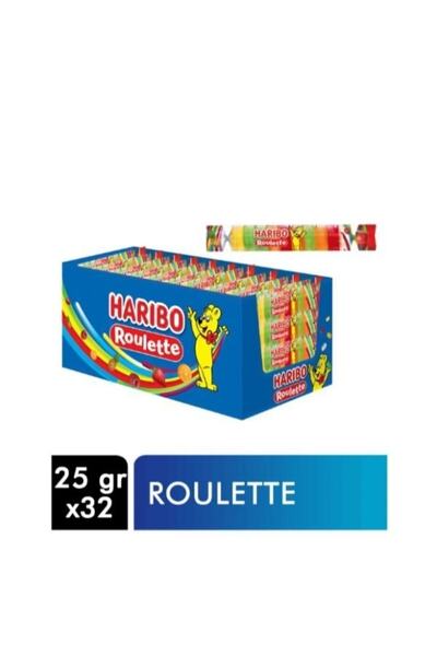 Haribo حلوى روليت 25 جرام 32 قطعة