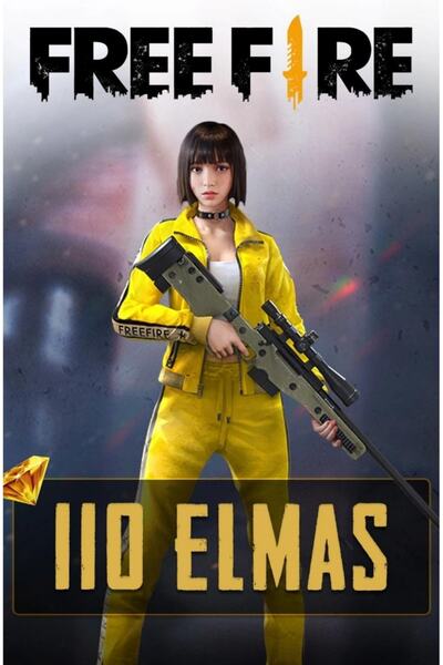 Free Fire 110 Elmas