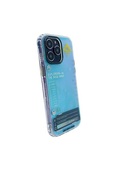 Nettech حافظة حماية خلفية من سلسلة Metaverse متوافقة مع هاتف Apple iPhone 14 Pro Max - أبيض
