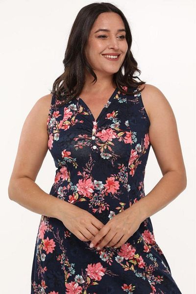Nehir tekstil Rochie de mamă cupă din bumbac pieptănat fără mâneci