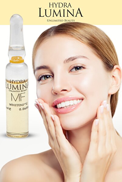 HYDRA LUMINA Mf Leke Açıcı Ve Aydınlatıcı Cilt Bakım Ampulü Altı Adet (ARBUTİN - C VİTAMİNİ - HYALURONİK ASİT)