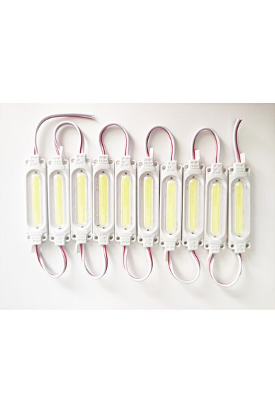 REPLAX Parmak Cob Led Beyaz 12 Volt Su Geçirmez 10,lu 3m Bantlı Kesilebilir 0409970