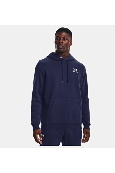 Under Armour Erkek UA Essential Fleece Kapüşonlu Üst 1373880-410