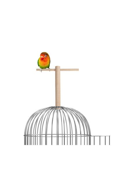 X-Perk مجثم طيور بطول 18 سم مع عصا خشبية