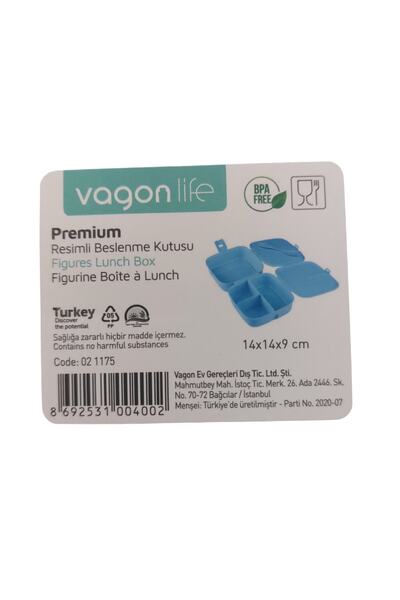 SEYFİKİRTASİYE STORAGE BOWL SET FORK + SPOON PLASTIC FEEDING BOWL