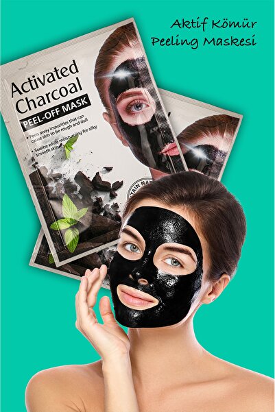 xolo Siyah Nokta Maskesi 20 gram Aktif Odun Kömür Kürü Sürülebilir Yüz Maskes...