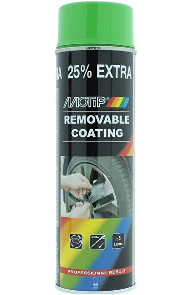 Motip Soyulabilir PlastiDip Sprey Boya YEŞİL 500 ml - 04305