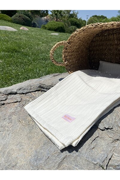 Lief Home بطانية محبوكة 100% قطن بيبي بيكيه 100x110