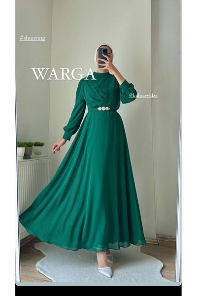 W WARGA Chiffon Dress