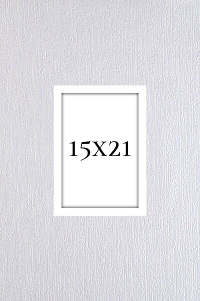 AS TİCARET White Photo Frame 15cmx21cm (a5)