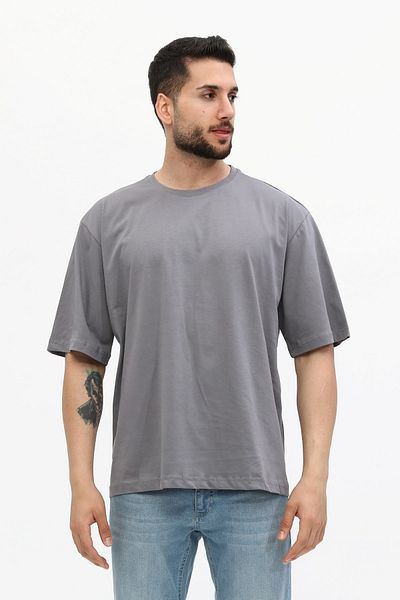 Owut Collection Ανδρικό μπλουζάκι με κοντό μανίκι 100% βαμβακερό με χαλαρή/άνετη εφαρμογή