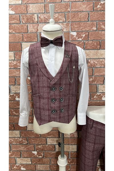 HAYTA Children's Vest Suit Shirt Set Bunny