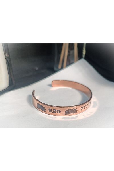 KAVELE 100% Pure Copper Number Section Bracelet