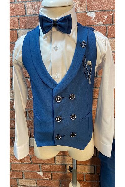 HAYTA 1-14 Years Old Pedro Shirt Vest Set