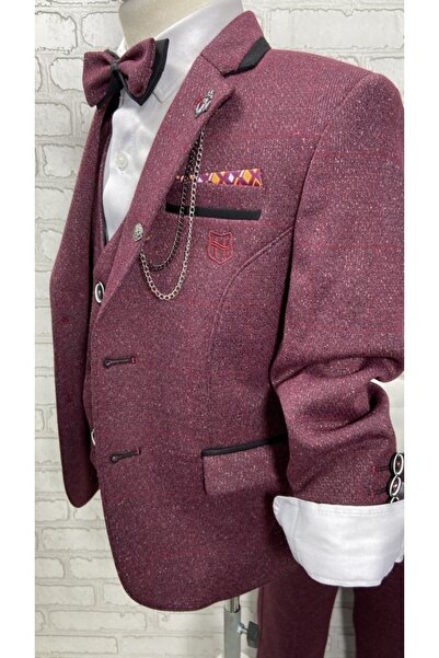 HAYTA Suit Vest Shirt Set 5years-10years Lotus