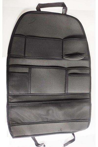 REPLAX Sofa Back Organizer Bag Fabric Black