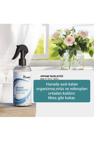 Homm Bitkisel Hommclean Ortam Tazeleyici 400 ml