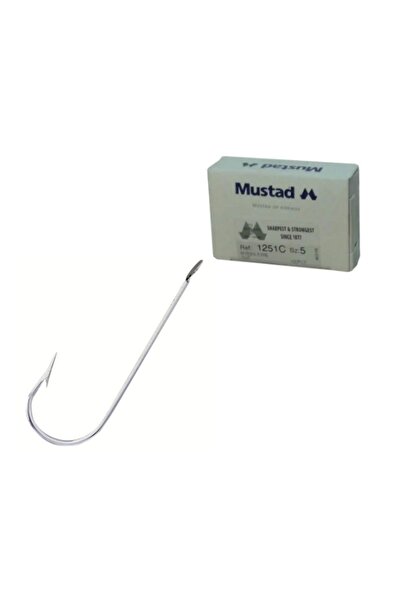 Mustad 1251-c-nı-7- Numara Düz 100 Lü Kutu Iğne