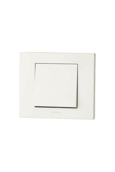 OVİVO Grano White Switch Frame