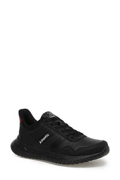 Kinetix A10138241812020 101382418 Arına Pu 3Pr Kinetix Men's Sports Shoes BLACK/RED