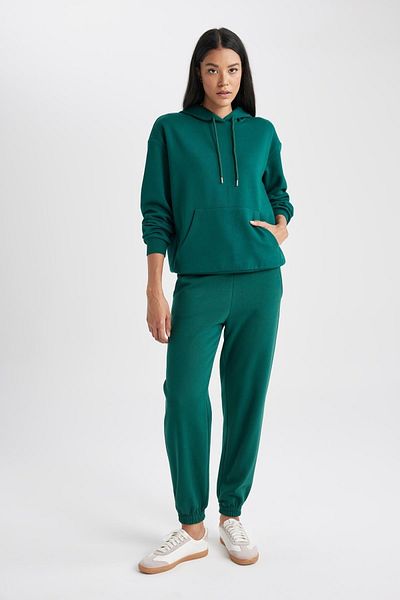 DeFacto Relax Fit Hooded Thick Sweatshirt W1240az23wn