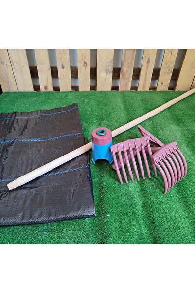 SeraTrend ZEYTİN TIRMIĞI + ZEYTİN DİLME APARATI + FIRÇA SAPI + 5x6 ZEYTİN SERGENİ JÜT ZEYTİN TOPLAMA TARAĞI TA