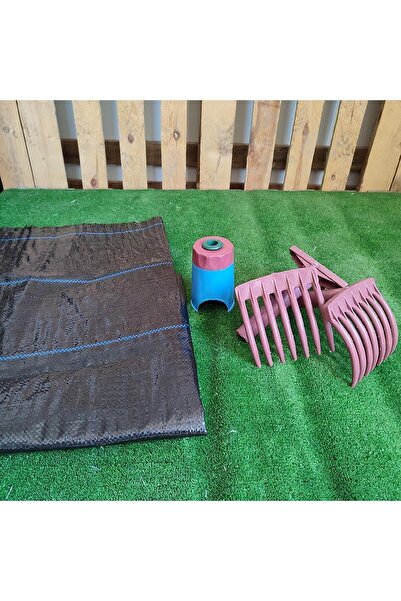 SeraTrend ZEYTİN TIRMIĞI + ZEYTİN DİLME APARATI + 5x6 ZEYTİN SERGENİ JÜT ZEYTİN TOPLAMA TARAĞI TABAN ÖRTÜSÜ ZE