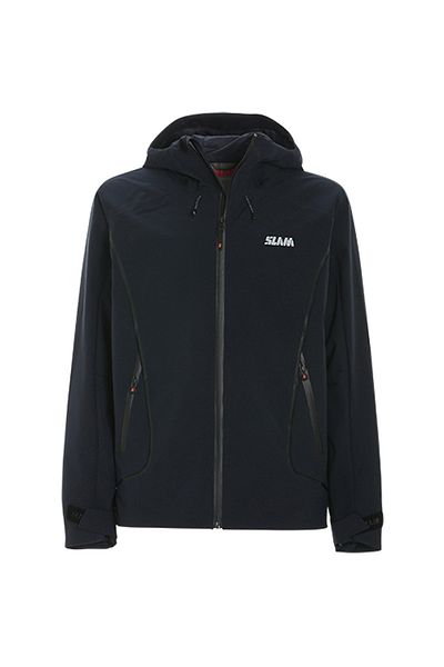 Slam Navy Blue Men's Hooded Regular Fit Jacket A101002S00_ACT SUM HOOD SHORT JKT