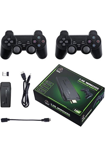 SUP Laxsam 10000 Oyunlu M8 Video Retro Oyun Konsolu 2.4g Hd Arcade