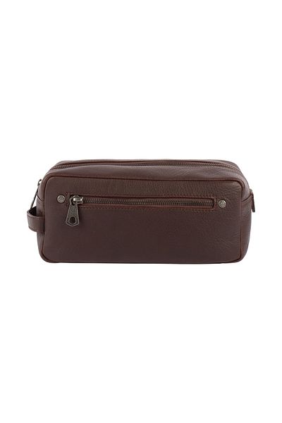 Dreimaster Vintage Kulturtasche für Herren altiplano