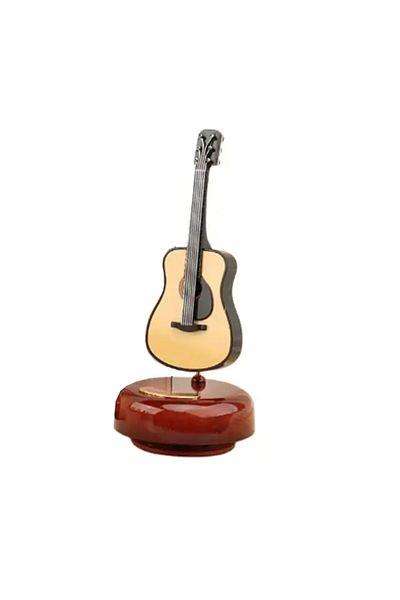 Solo Mini Guitar Music Box