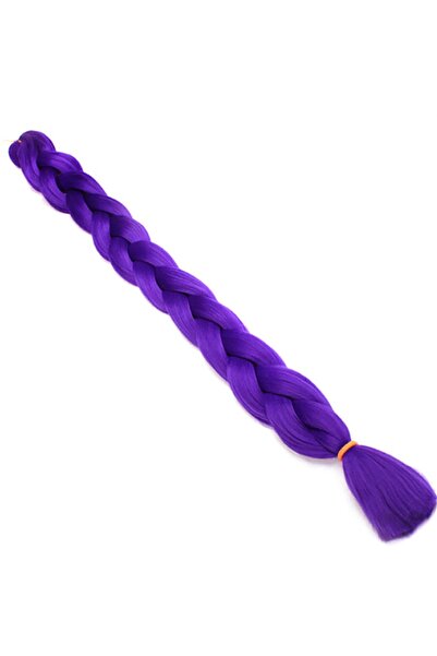 Eva Peruk Rasta, Afrika Saç Örgüsü, Örgülük Saç Açık Mor 100 Gr