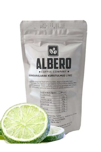 ALBERO ليمون عضوي - مجفف بالتجميد، 50 جرام، 25-30 قطعة
