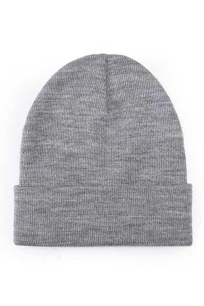 BabyCoco Basic Beret Knitwear Autumn Winter Gray Melange Unisex