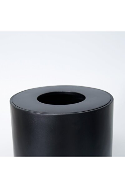 Selim Black Luxe Large Trash Can