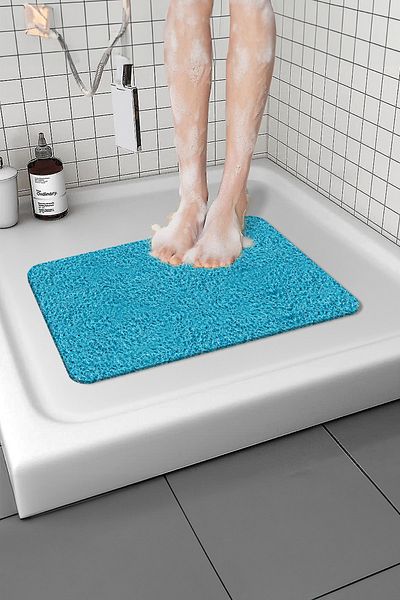 Paspas Yap 40x60cm Curling Mat - Non-Slip, Water Absorbent and Wet Floor Shower for Cabin and Bathtub