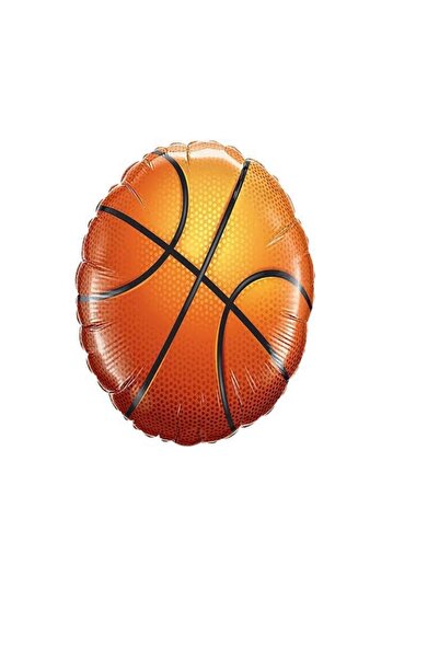 BEST PARTİ DOĞUM GÜNÜ PARTİ SÜSLERİ Basketball Ball Foil Balloon 1 Piece 45 cm