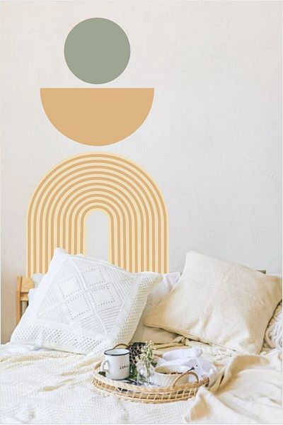 Piksel Grafik Geometric Bohemian Wall Sticker