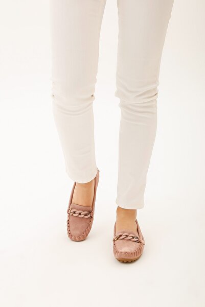 Tamer Tanca Γυναικεία παπούτσια οδήγησης από γνήσιο δέρμα 880 3004 Byn Ayk Y22