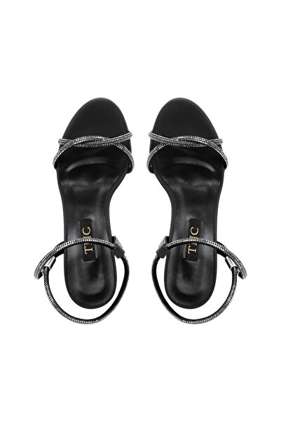 Tamer Tanca Kadın Hakiki Deri Abiye Ayakkabı 828 7953 Byn Ayk Y22