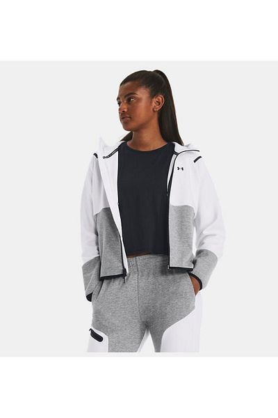 Under Armour UA Unstoppable γυναικείο φλις φερμουάρ σε όλο το μήκος - 1379842 -012