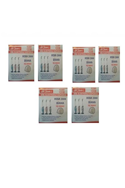 Supurgeavm ARZUM HERA 2000 - Sac practic pentru praf pentru aspirator 6 buc