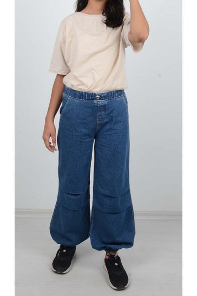 REFA COLLECTİON Girl's Parachute Jeans