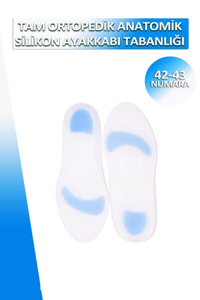 Dopar Bağcık Icemen Unisex 40-41 Numara Tam Boy Silikon Tabanlık Set