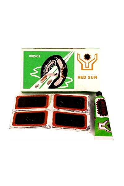 Genel Markalar 24lü Lastik Yaması Kiti Soğuk Yapıştırıcısı Seti Bisiklet Araba Teker Tamir Yaması