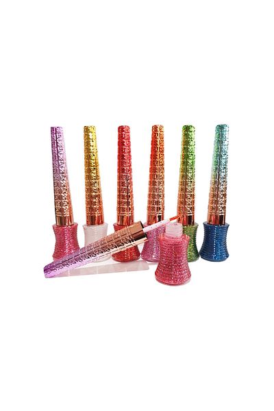 ELFSELY 6-Piece Colorful Glitter Glitter Eyeliner
