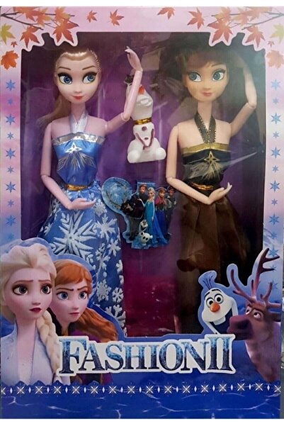 bisepetim Eklemleri Oynayan Elsa ve Anna Bebek Seti
