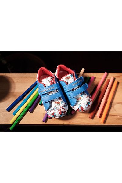 babelia Pantofi sport albi Spiderman